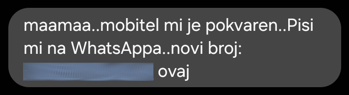 Wapp smishing poruke